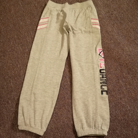 🌞3/$20   "I Love Dance" Girls Sweat Pants - Picture 8 of 16